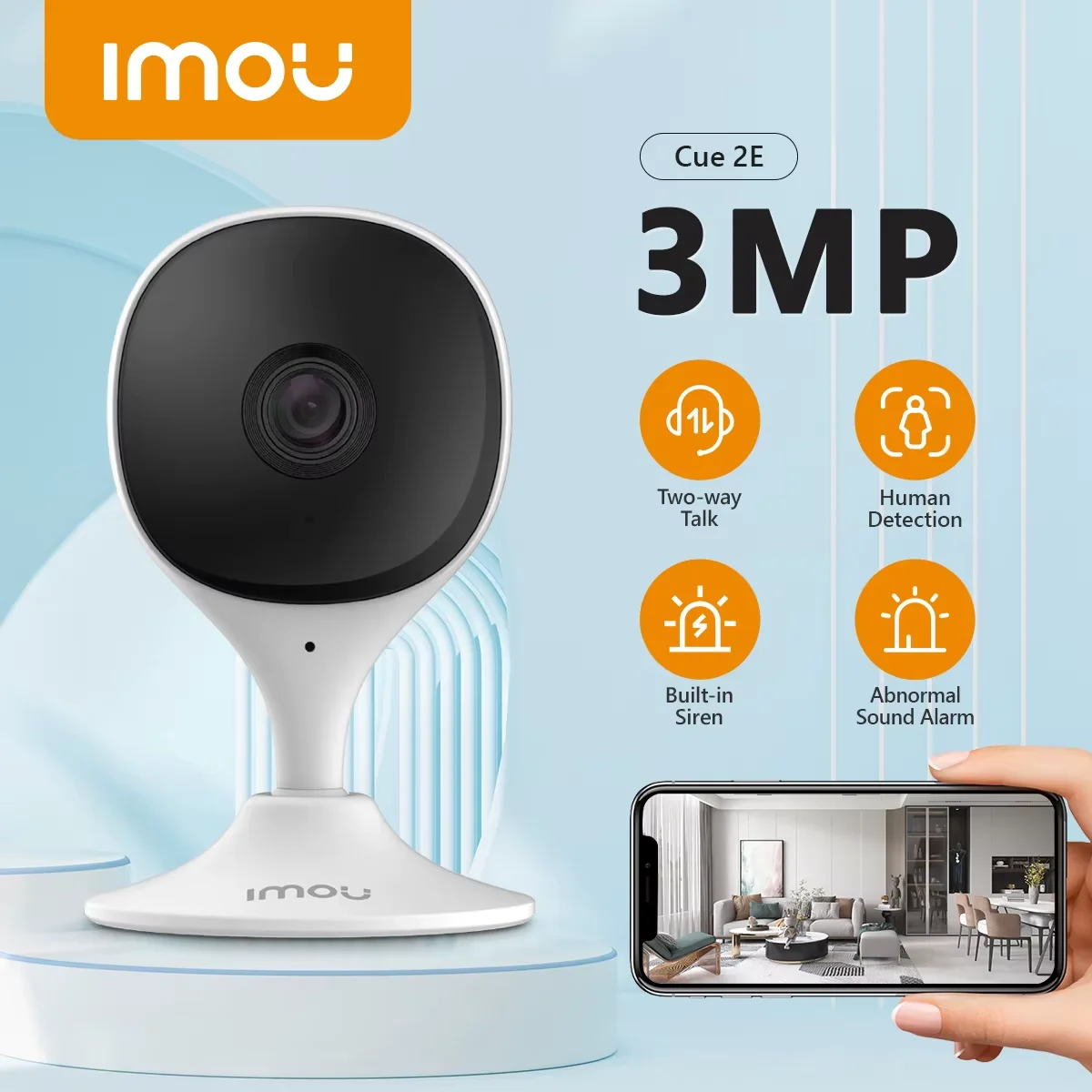 Imou Cue 2 3MP Akıllı Kamera