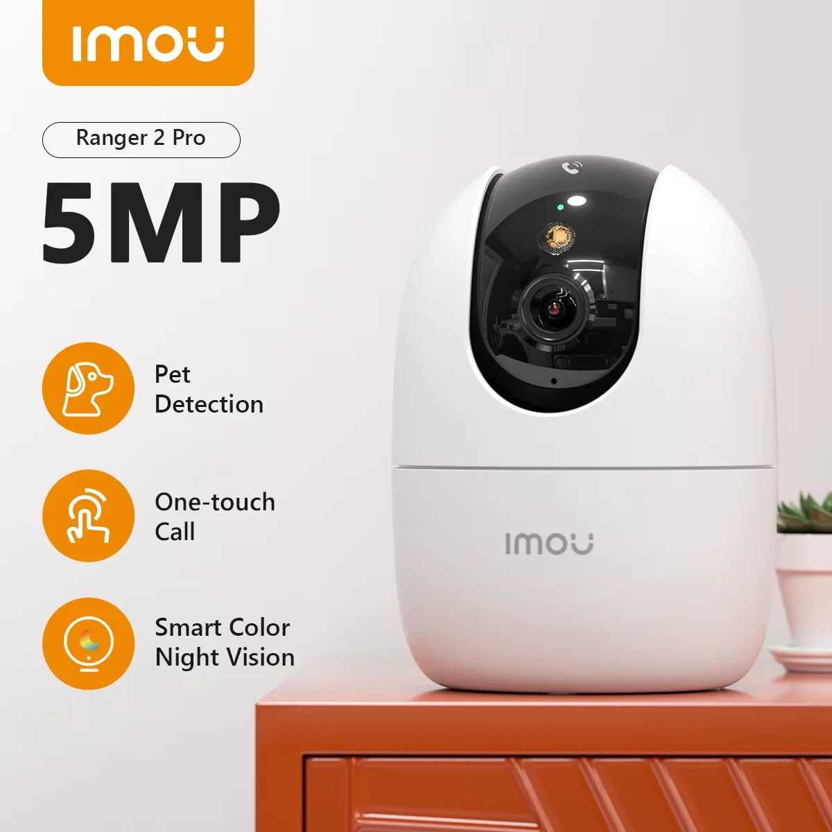 Imou Ranger 2C Pro 5MP Akıllı Kamera